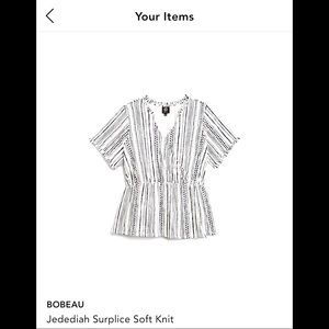Bobeau Jedediah Surplice Soft Knit top (Stitch Fix)